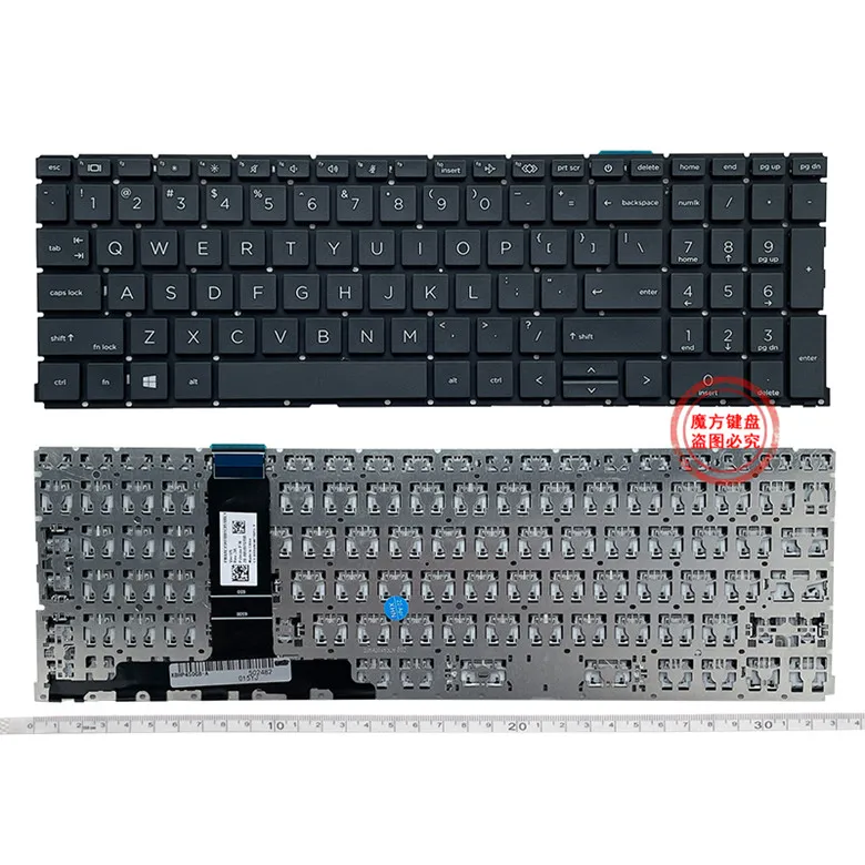 

For HP ProBook 450 G8 455 G8 455R G8 HSN-Q27C-5 650 G8 US Keyboard US NO Backlit