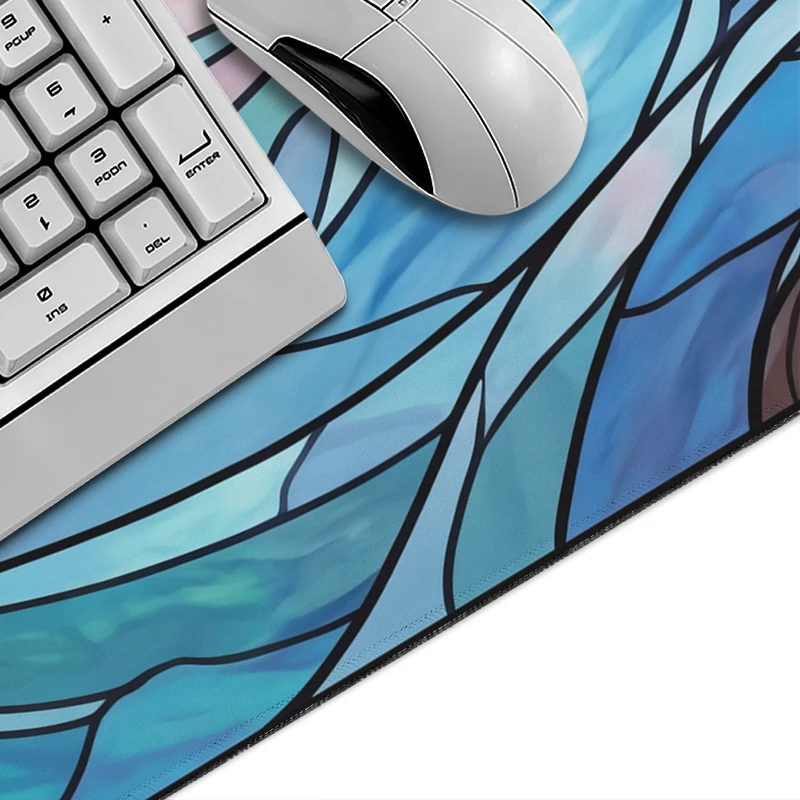 Mouse Pad Painted Wisteria Gaming printon demand Computer Custom Mousepad XXL MousePads Carpet Office Gaming laptop Mouse Mats