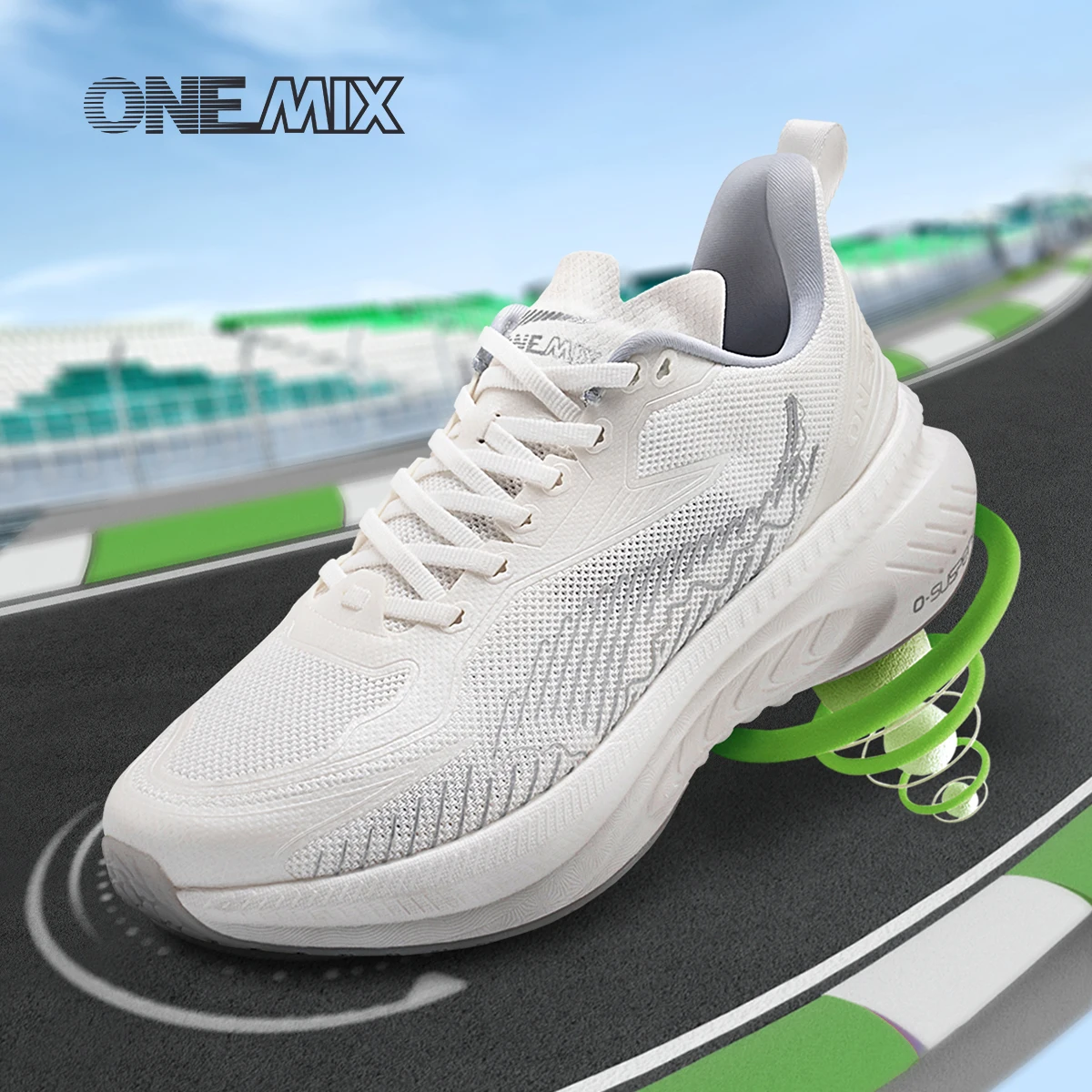 

Onemix 2023 Men Summer Sneakers Light Weight Breathable Running Shoes Cushioning Gym Outdoor Male Walking Sport Trainner Shoes