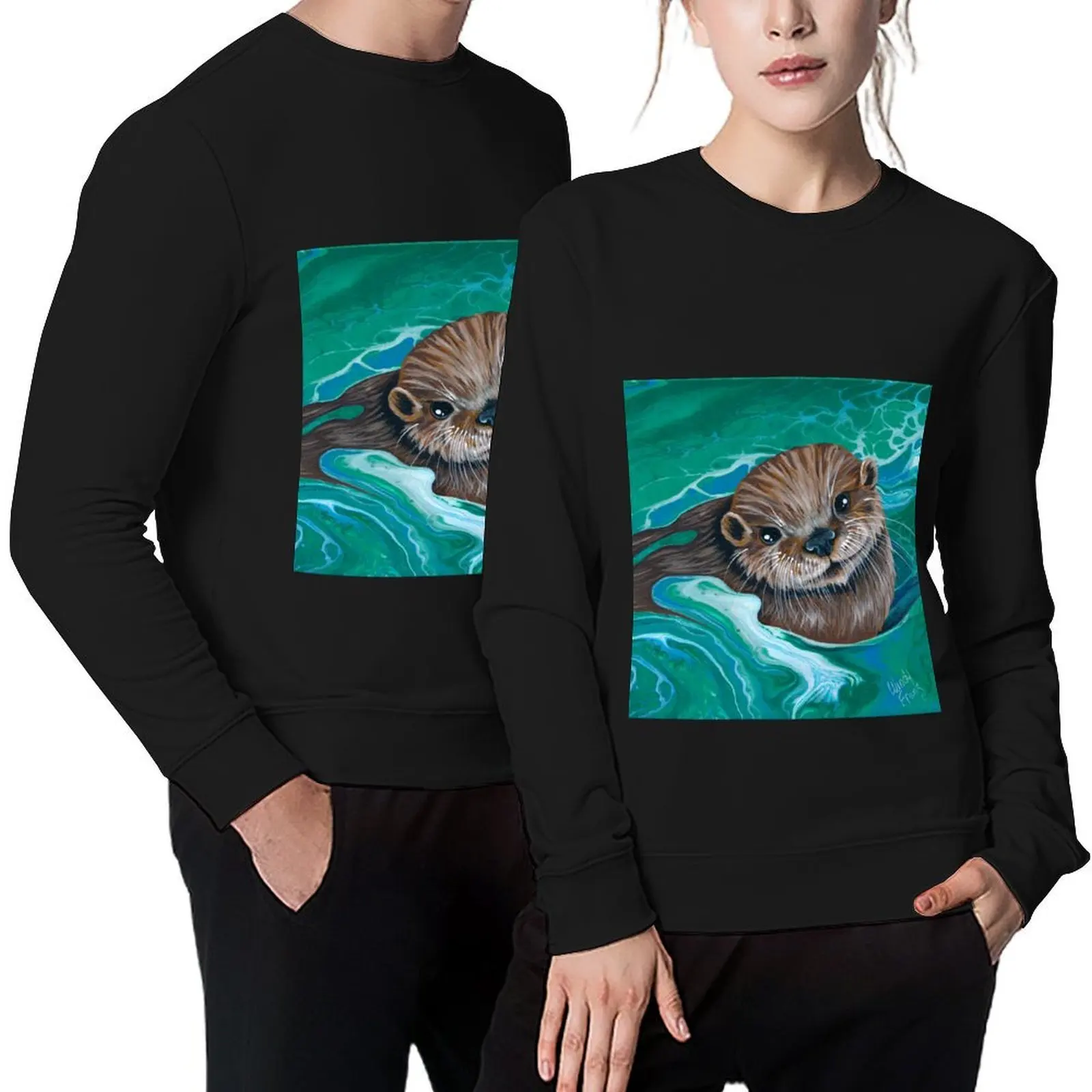 

Baby Otter Pullover fashion men men wear men clothes mens designer clothes hooded sweatshirts