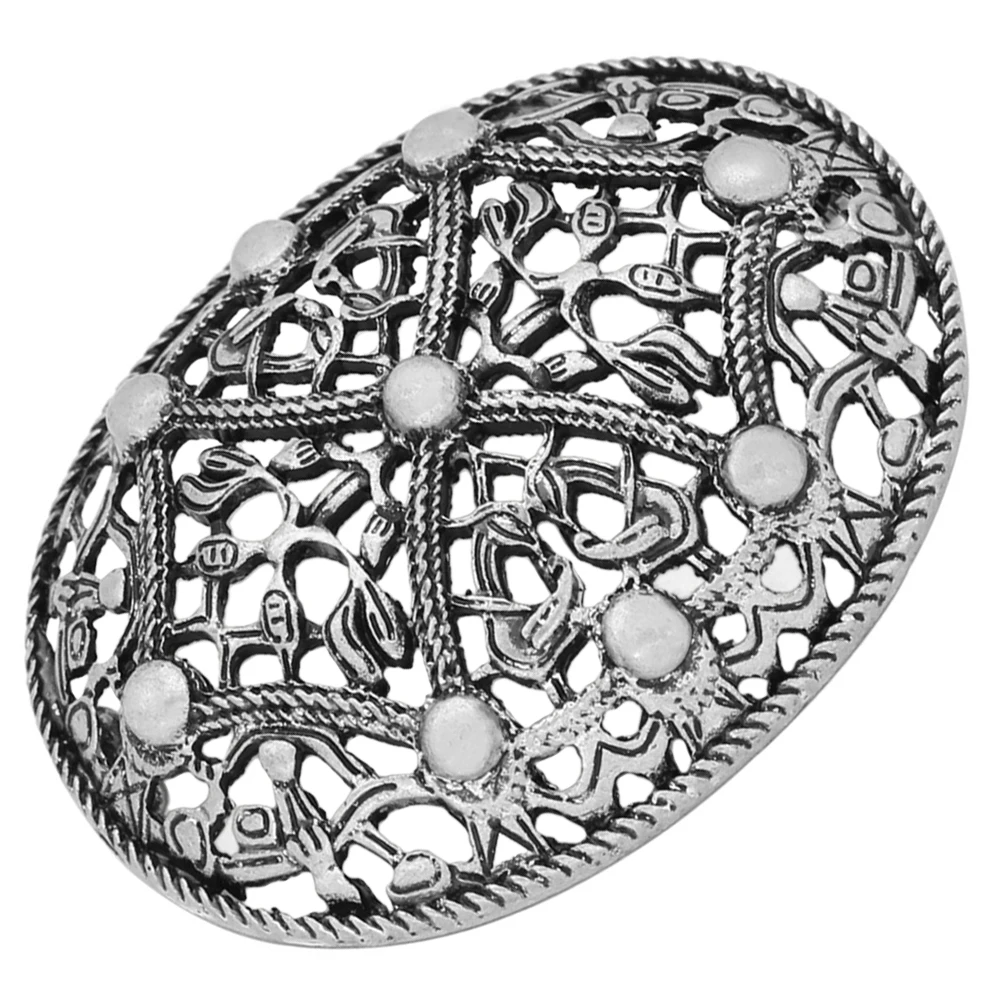 

Retro Style Breastpin Coat Brooch Decorative Brooch Cloth Accessories
