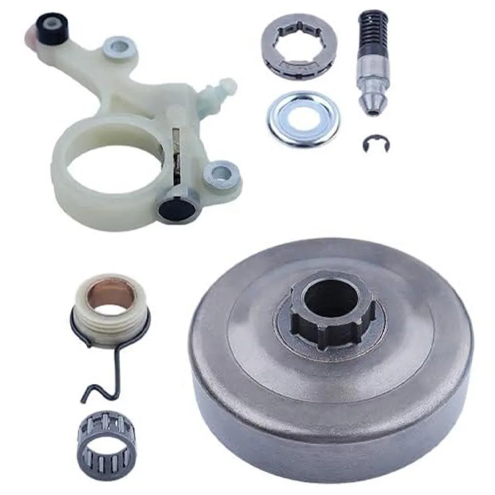 Oil Sprocket Rim Kit With Friction Plate Sensitive Clutch Vibration Reduction Low Noise For MS271MS291 Chainsaw Accessories