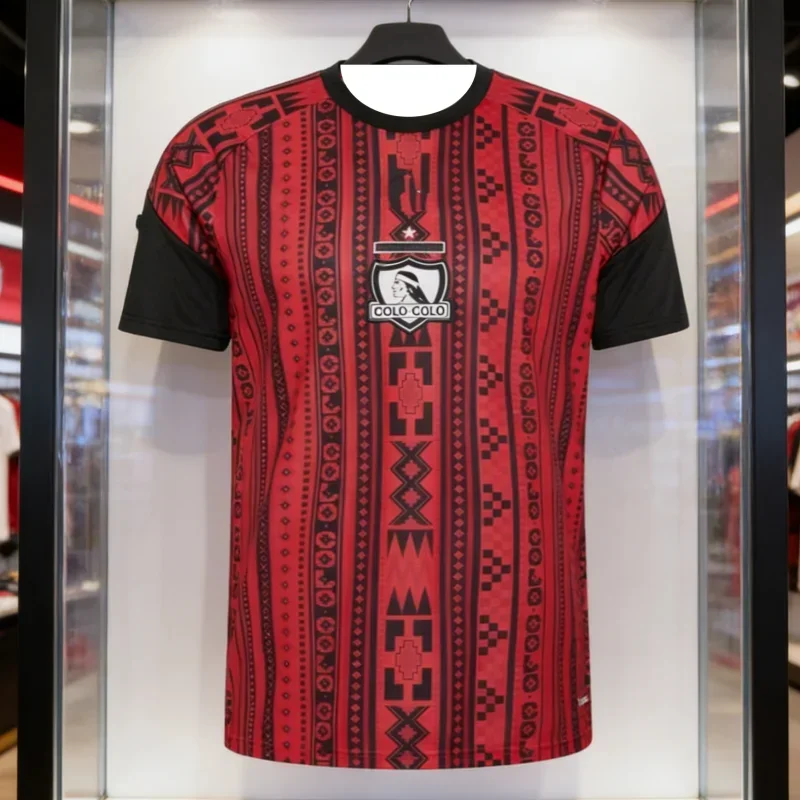 2026 Neuerscheinung _Colo-Colo Sonderedition Fußballtrikot_Kinder_Erwachsene Geeignet für Alltag und Training, Familien-Partnerlook-Oberteile – Detail 2