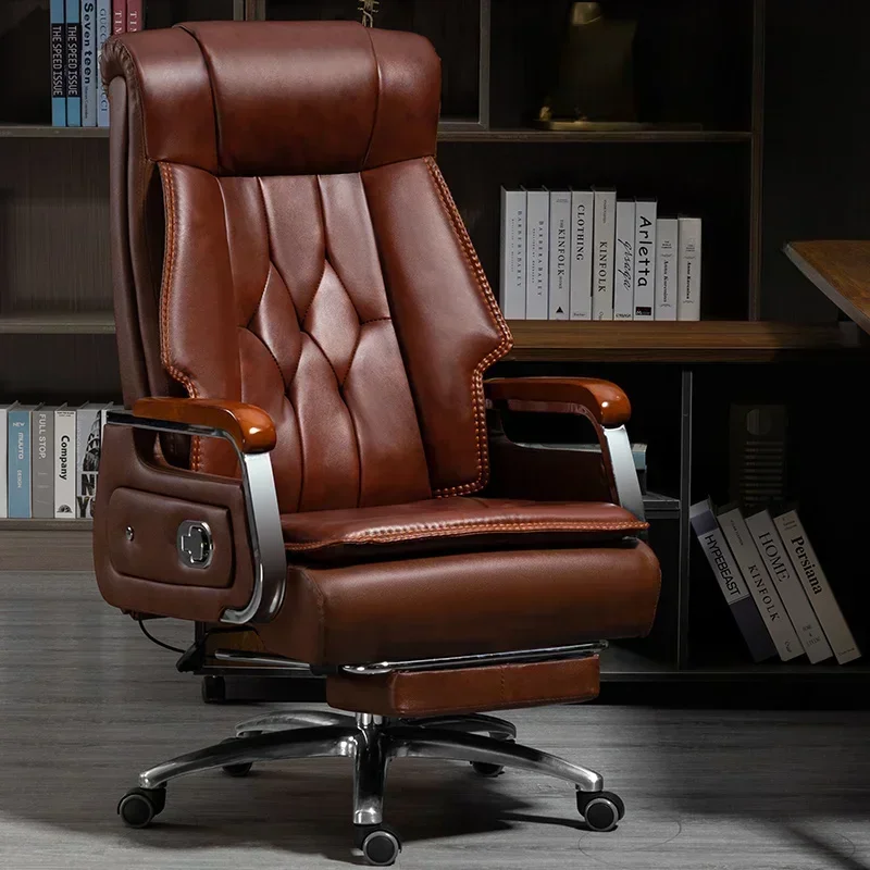

Luxurious Olive Drab Rotating Office Chair Support Back Ergonomic Computer Office Chair Designer Nordic Furniture