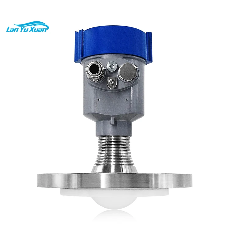 Manufacturer's stock 80GHz high temperature liquid level measuring radar level transmitter radar level sensor