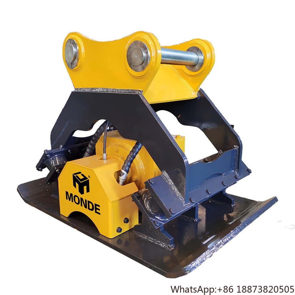 high performance excavator vibrating hydraulic compactor tamping machine plate vibrating