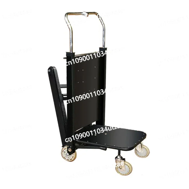 Crawler-type Electric Stair Climber Cart Cargo Handling Cart Folding Hand Trolley Stair Climbing Machine for Up and Down Stairs