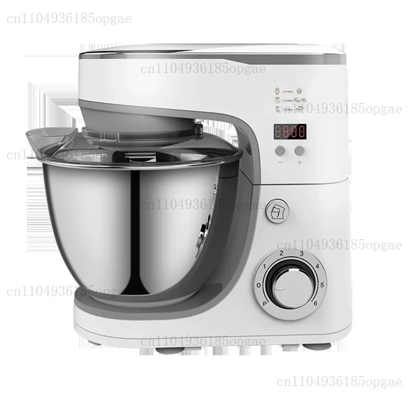 110V Multifunctional Chef Machine Small Household Dough Mixer Egg Cream Blender Baking Kitchen Appliance