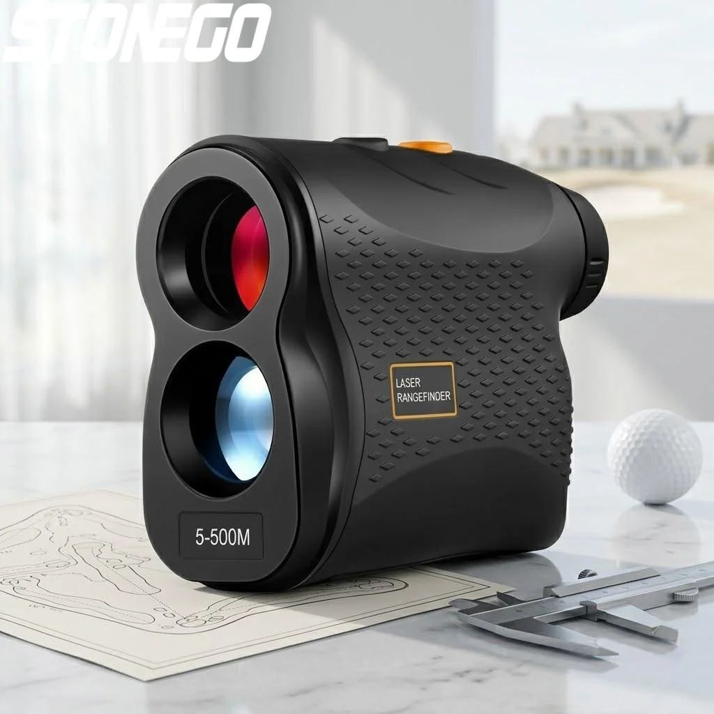 

500M Golf Rangefinder Distance Meter Flag Lock Technology Accurate Outdoor Sports Hunting Camping