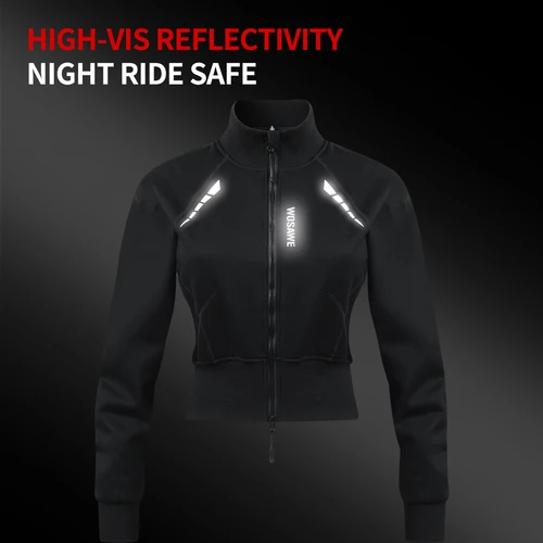 Imagen 2 del producto Chaqueta de Motocicleta para Mujer WOSAWE, Abrigo de Invierno para Motocicleta con Almohadillas Suaves, Ropa Casual para Motociclistas