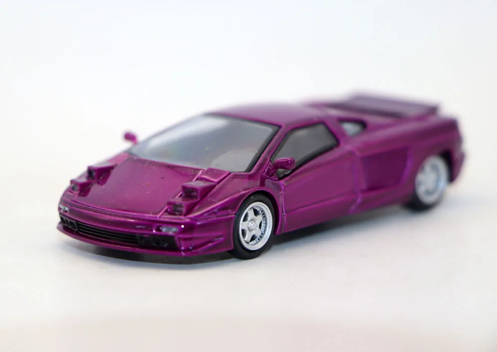 

NEW 1/64 Scale Cizeta V16T Light Up By Para Diecast Alloy Simulation Model Cars For Collection gift