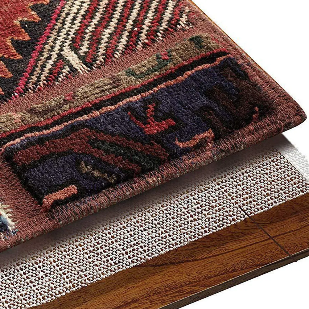 

PVC Anti slip Pad Non skid Mat Beige Cushion Home Sofa Fixing Ground Mat Living Bedroom Bathroom Practical