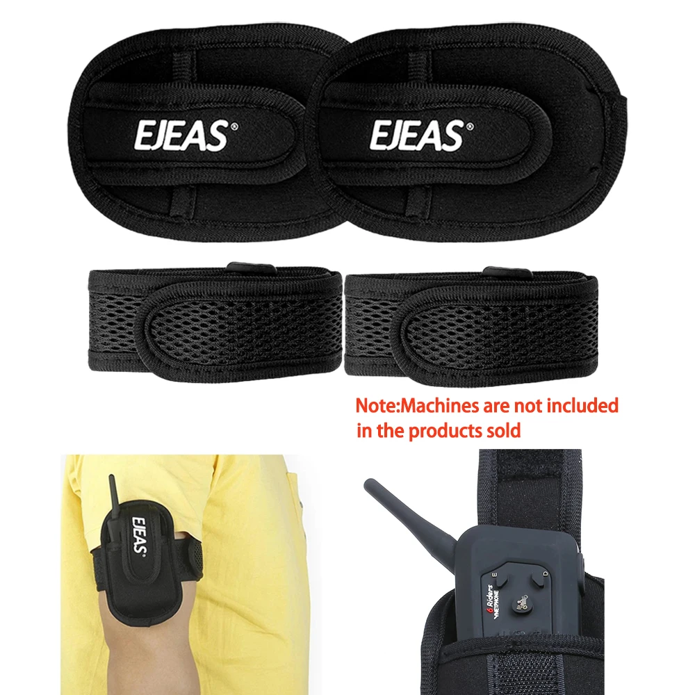 1/4/6 Piece Adjustable Nylon Interphone Sheath Armband Bags For EJEAS V6C Pro V4C Plus VNETPHONE V6C FBIM Portable Soft Pouch