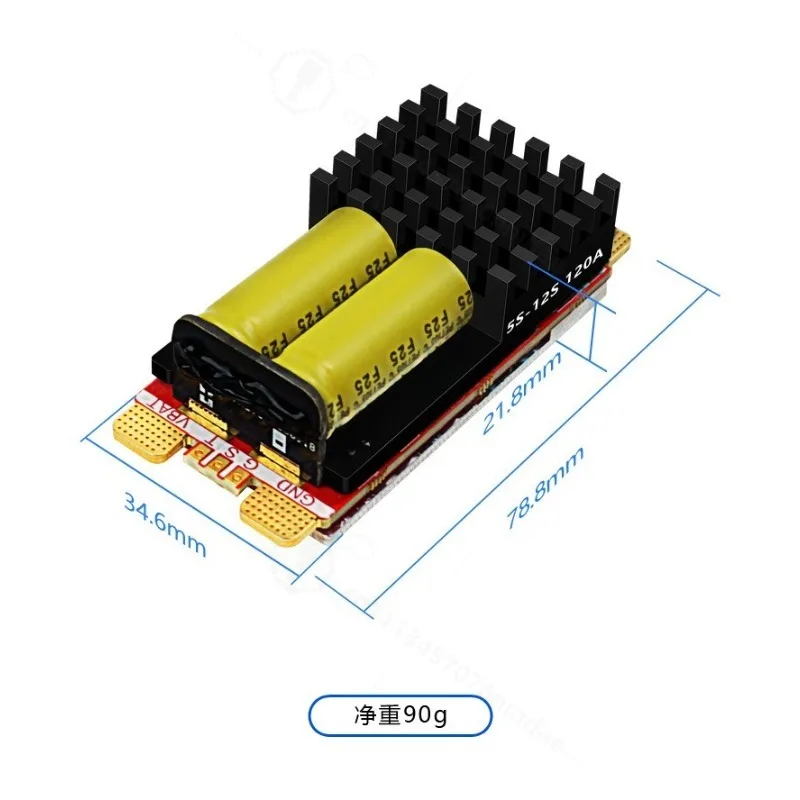 5-12S 120A Brushless ESC Speed Regulator RC Drone Car Airplane Model Remote Control Parts