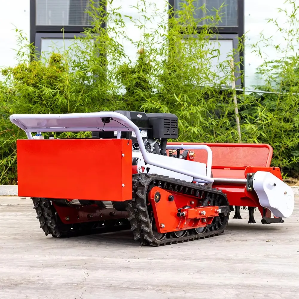 Mulcher Remote Control Lawn Mower 800mm Garden Use Remote Control Lawn Mower