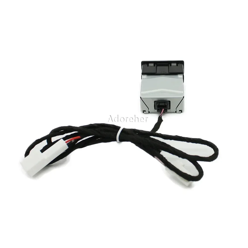 Car USB Type-C Quick Charger for Toyota Sienna Camry Highlander Corolla RAV4 Land Cruiser 70 Prado 2018-2022 Wire Socket 1pc