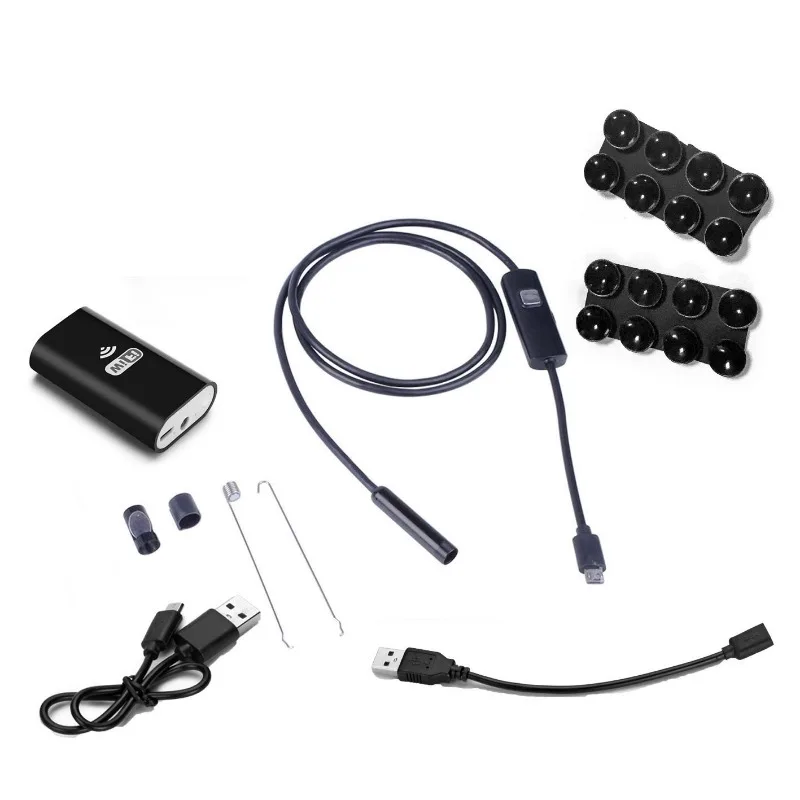 

Applicable to Android Apple high definition industrial pipe WIFI mobile phone endoscope car engine detection endoscope