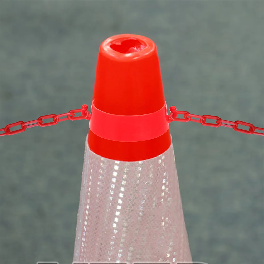 5 Pcs Ring Chain Buckle Rings Hanging Door Hardware Plastic Anti-slip Cover Ladder