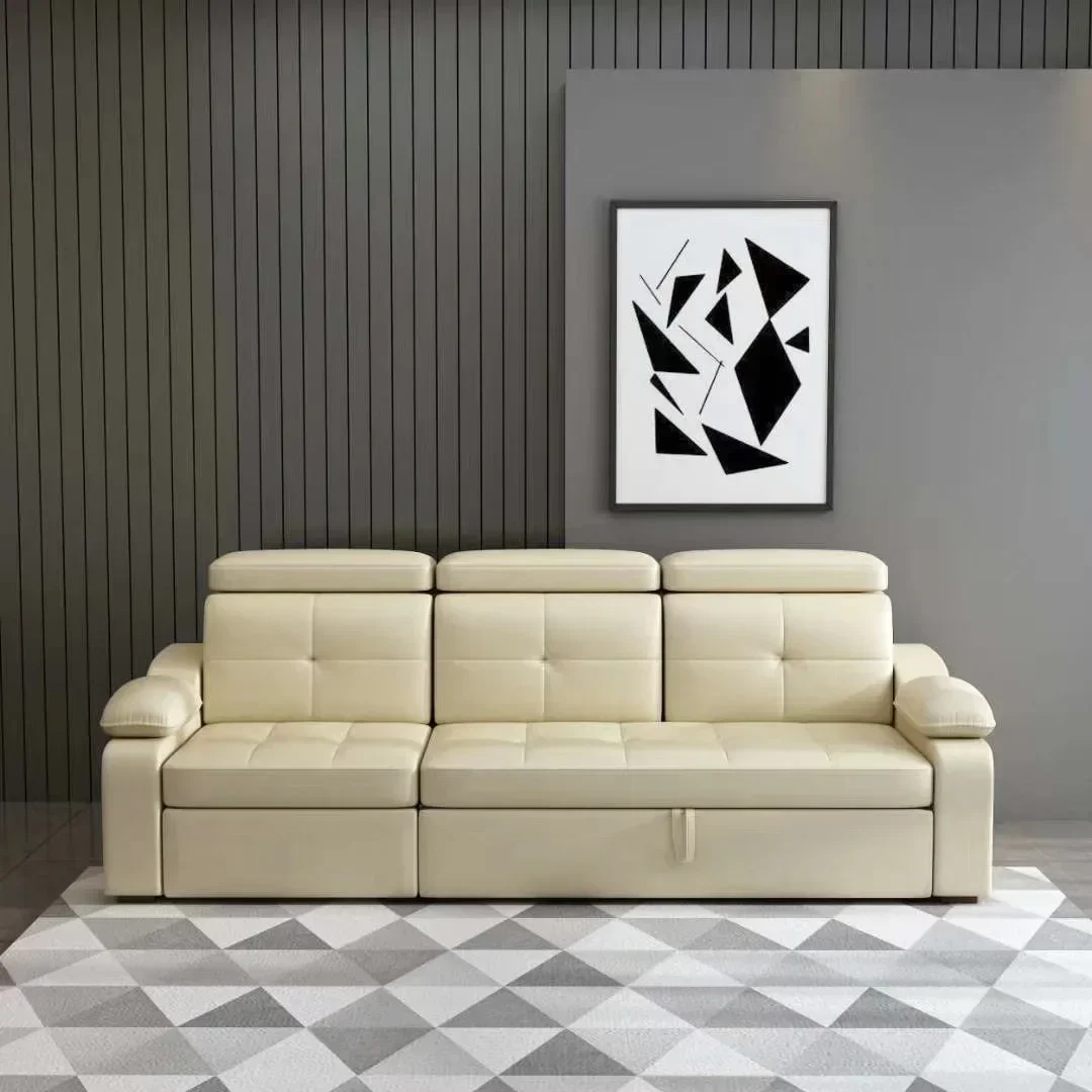 

#For Living room sofa bed simple design home furniture leather sofa set furniture