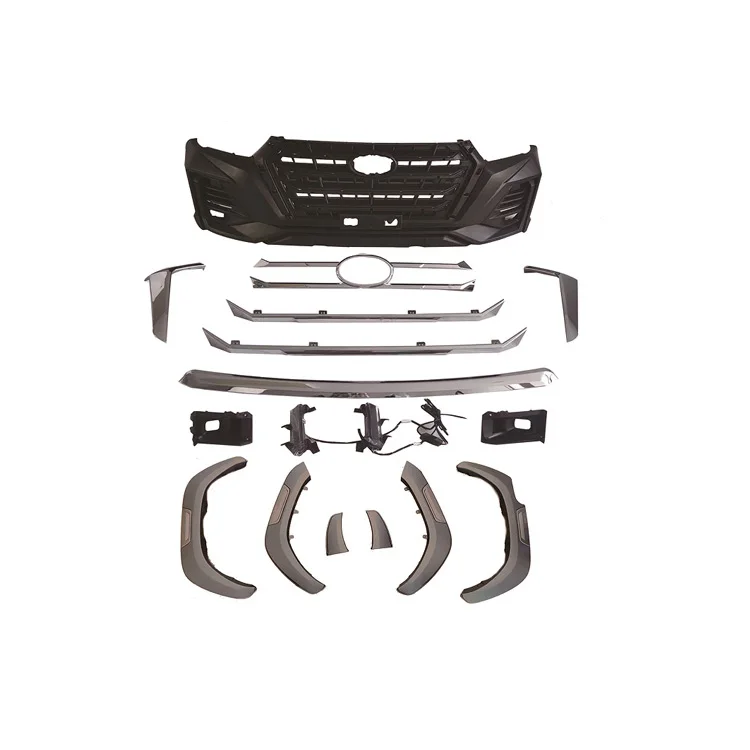 

DaMeiFactory Sale Upgrade X-Men Style BodyKit Передний бампер Противотуманные фары Рамка решетки Комплекты кузова для Hilux Revo 2021