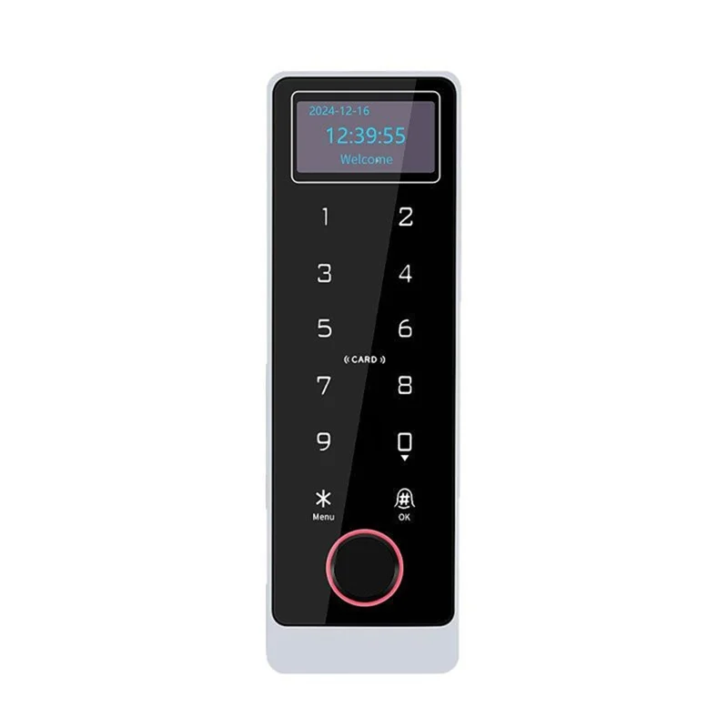 

[NEW A09R!】 Wifi APP Control Tuya Smart Door Lock Controller With LCD Screen Fingerprint IC Card NFC IP67 Waterproof