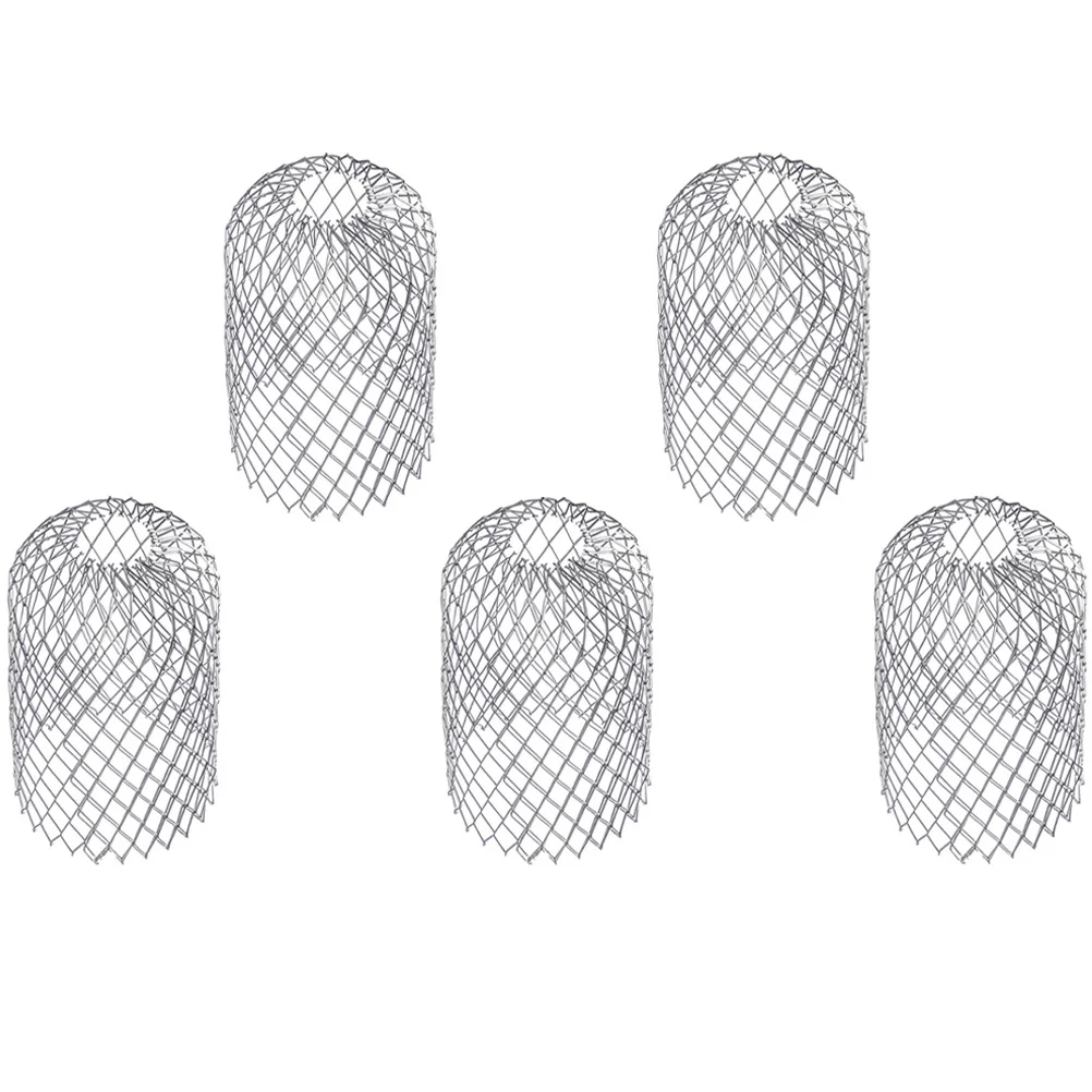 

5 Pcs Accessories Anti-clogging Filter Gutter Stainless Steel down Downspout Guard