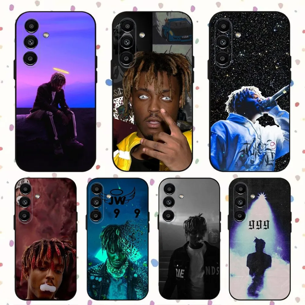 Hip Hop J-Juice W-Wrld Phone Case For Samsung S24,S21,S22,S23,S30,Ultra,S20,Plus,Fe,Lite,Note,10,9,5G Black Soft Cover