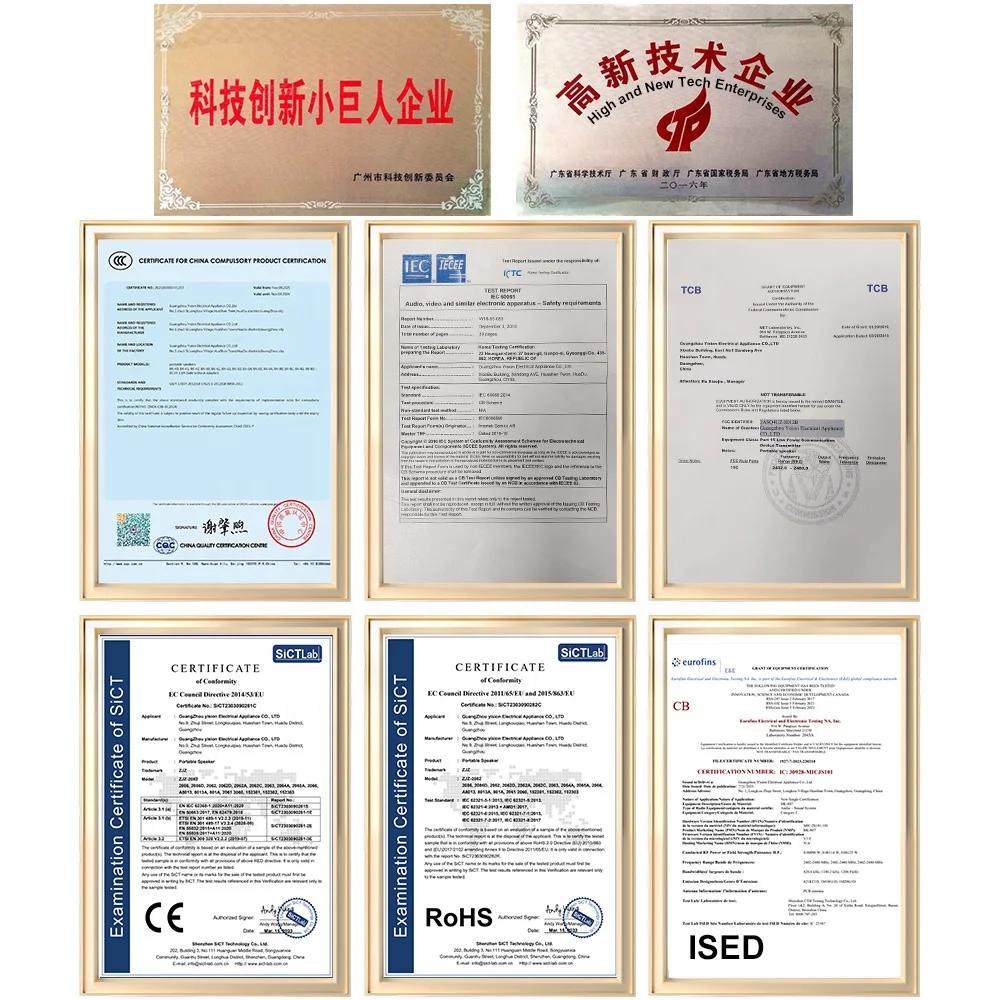 Portable Smart Karaoke Machine System With Dual 5.25'' Horn Wireless Speaker And 14'' Touch Screen For Parties Speakers