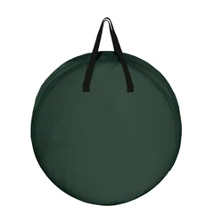 Polyester Storage Bag Protects Wreaths Practical And Wide Usage Dual Zips And Reinforced Handles Enlarge storage bag