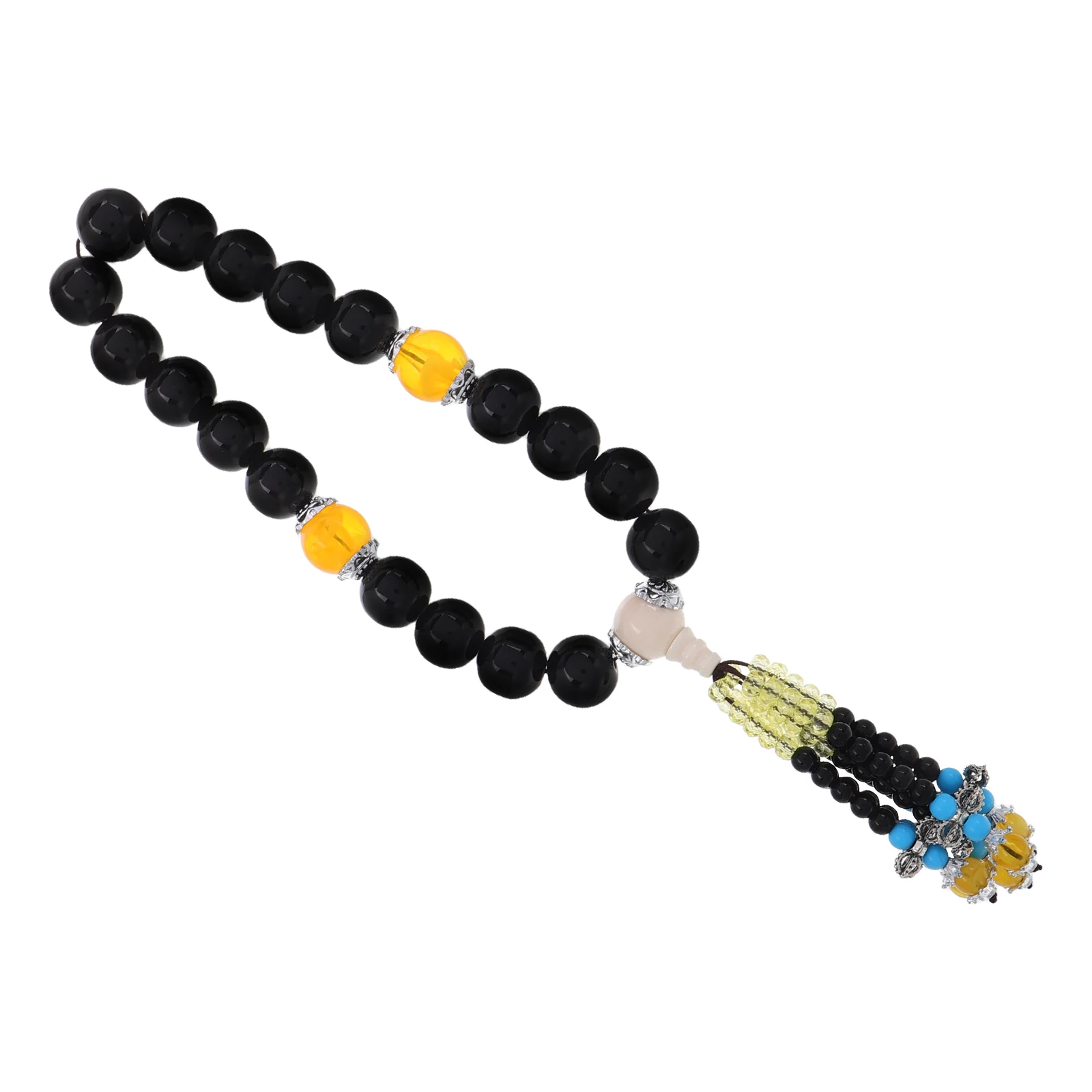 

Car Accessories Interior Decoration Mirror Hanging Crystal Glass Beads Pendant Auto prayer vehicle charm