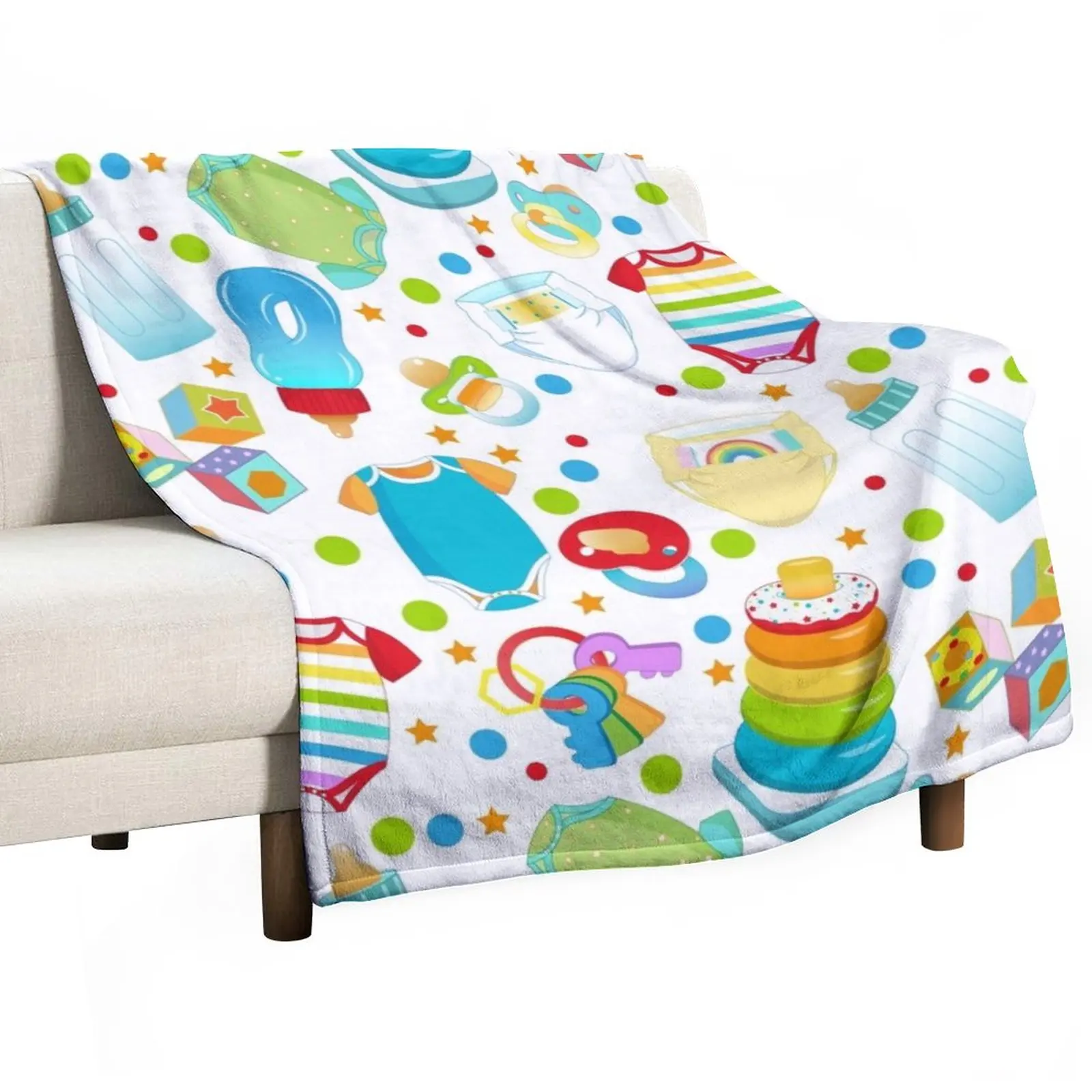 

Playtime Bag Throw Blanket Bed covers Custom Blanket Sofa Blankets For Sofa