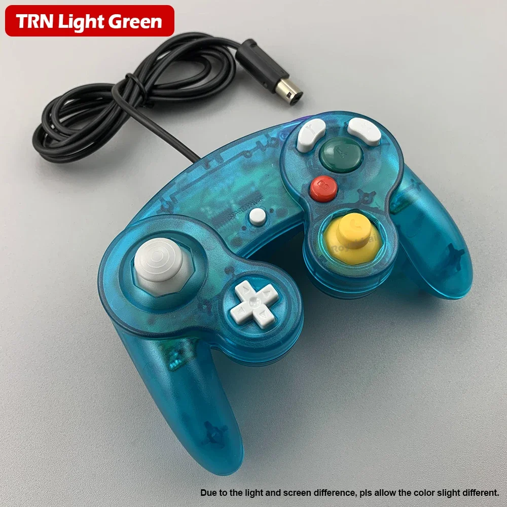 8 Farben kabel gebundenes Gamepad für Gamecube ngc Konsole Joypad Controller für ngc klassischen Joystick Retro Spiele konsole Gamepad Zubehör