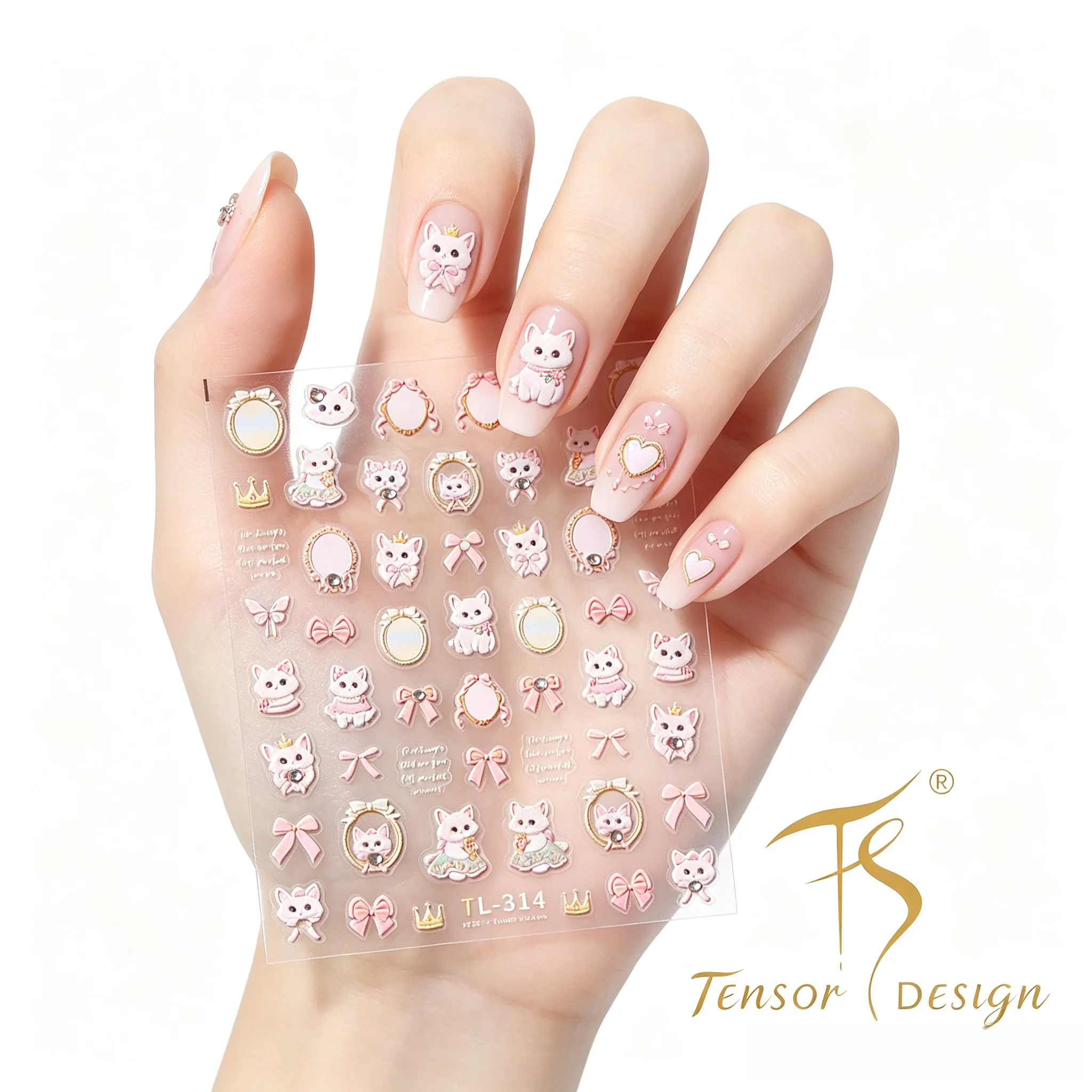 Autocollants 3D TENSOR NAIL Pr - Nail Art Elegan avis et prix