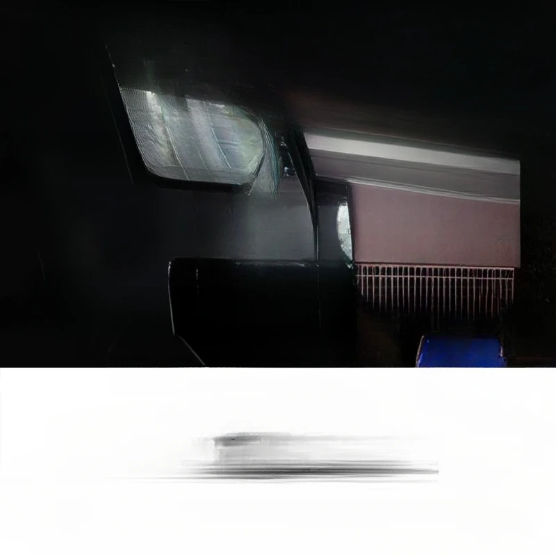 For Land Rover New Defender L663 110 LED Lighted Center Grille  Car Modification Accessories