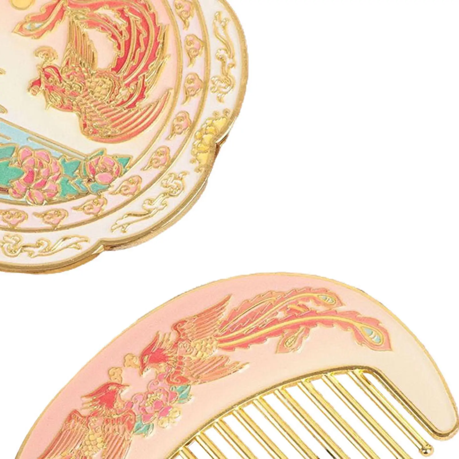 Ensemble de miroirs à main, miroir de maquillage Compact au Design rétro pour les vacances du nouvel an