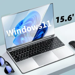 2025 Ultra-thin i9 15.6 Inch 16GB RAM 2TB SSD Intel N3700 Laptop with 1920x1080 Screen Office Study PC Windows11 Notebook New