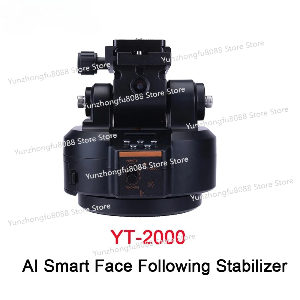 

Zifon YT2000 AI Smart Face Following Motorized Rotating Panoramic Head Tripod Stabilizer for phones Cameras live broadcast