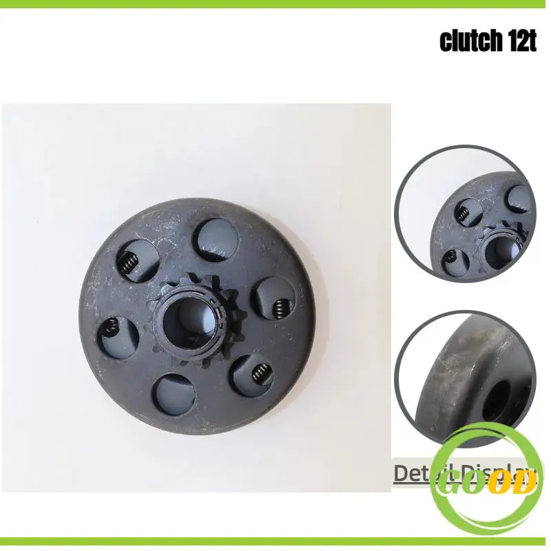 

11T 12T tooth centrifugal clutch gear, used for entertainment karting mini bicycle engine drive sprocket parts