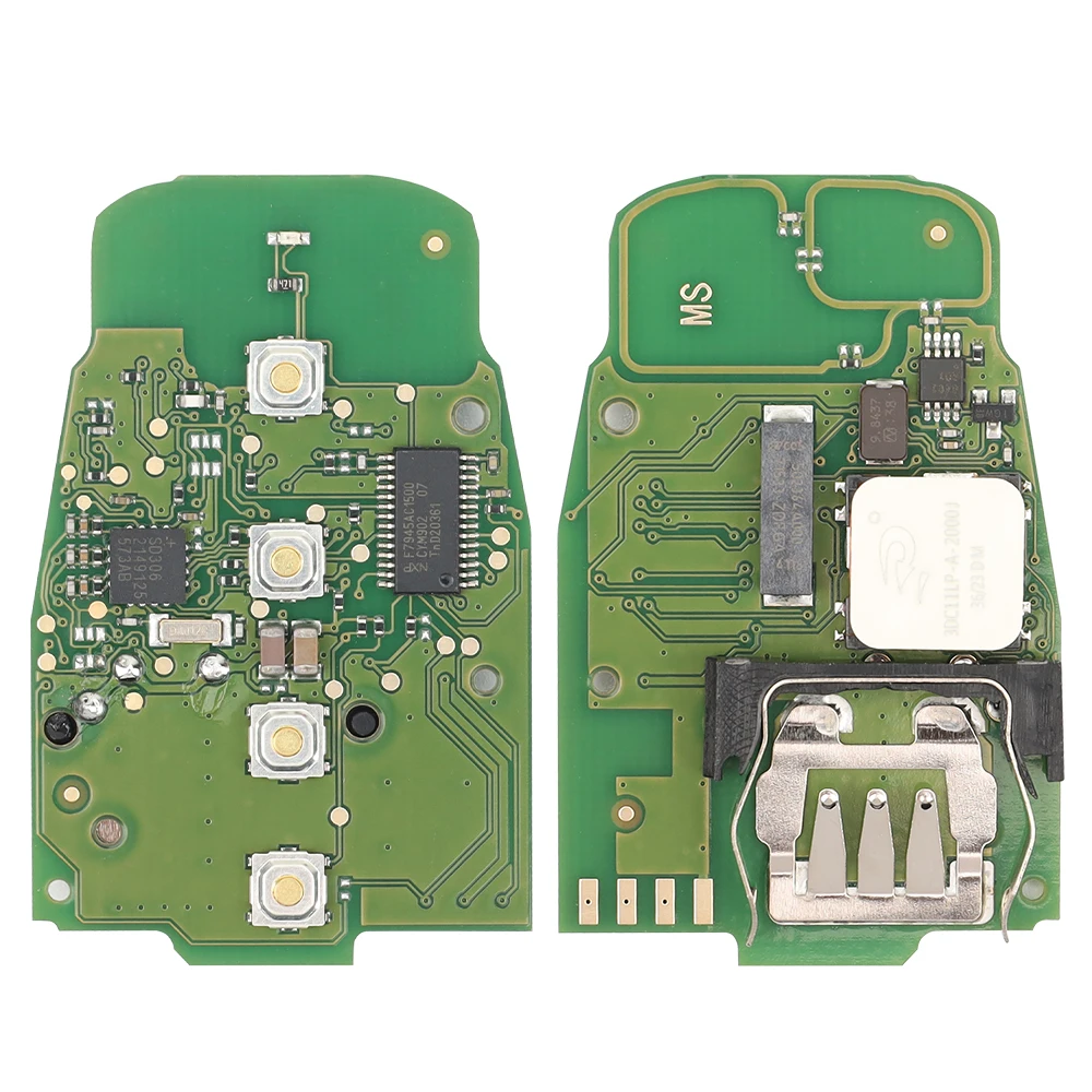 Okey Keyless Go Smart Remote Car Key 754J Untuk Au-di A4 A5 A6L A7 A8 Q5 untuk V-W PHIDEON Chip 29A1 Untuk Lamborghini 315/433/868Mhz