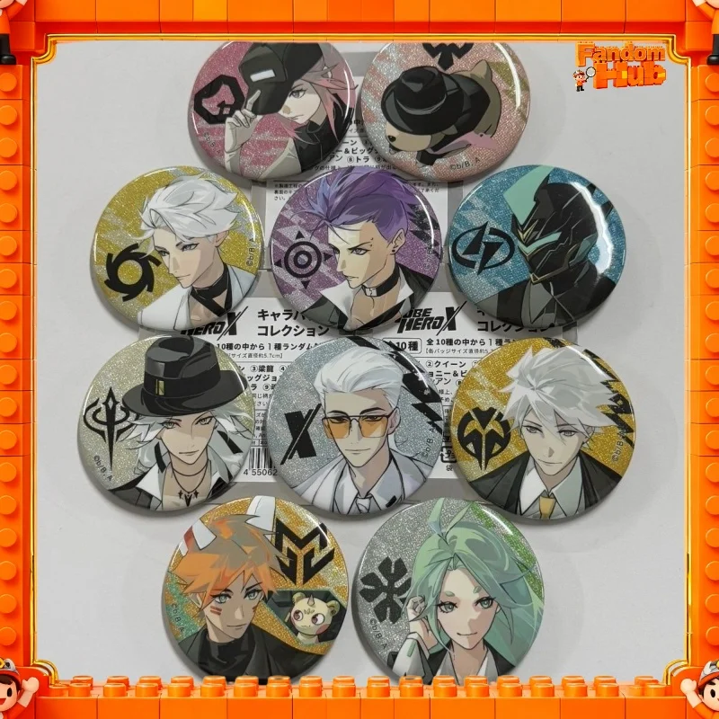 

Подлинная булавка для значка Be Hero X — LUCKY CYAN, E-Soul, Queen, Nice, DRAGON BOY, GHOSTBLADE, игрушка в стиле аниме в подарок