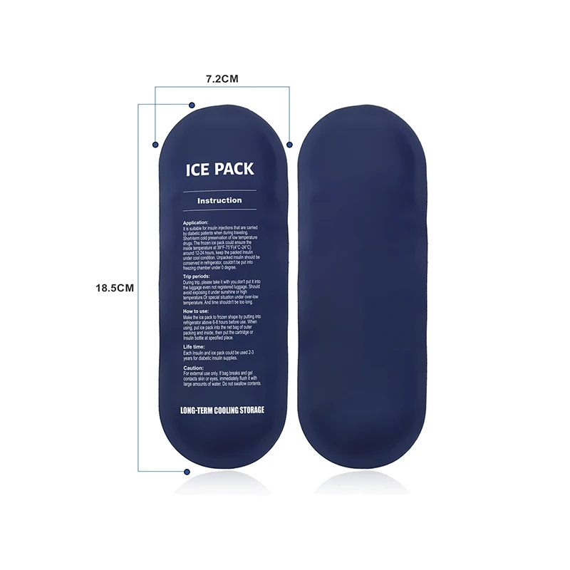 Tas Pendingin Insulin Tas Penyimpanan Tahan Air Tas Perjalanan untuk Orang dengan Gula Darah Tinggi