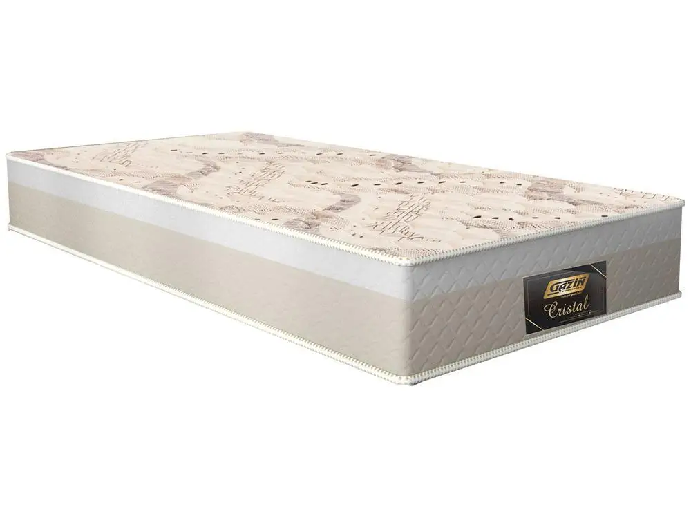 Single Mattress D28 Spring Gazin 23x88x188cm Crystal