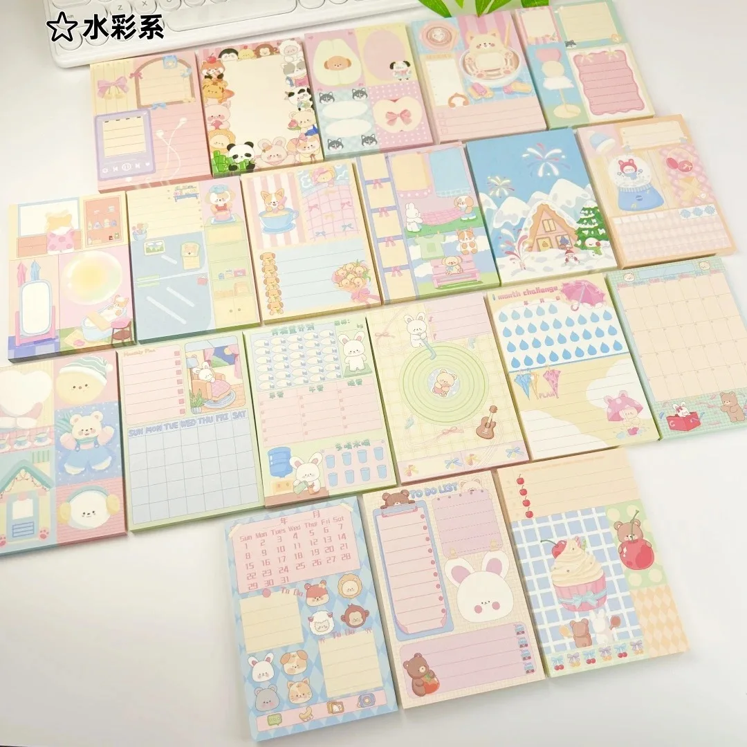 Cute Animals Cartoon Decorative Sticky Note