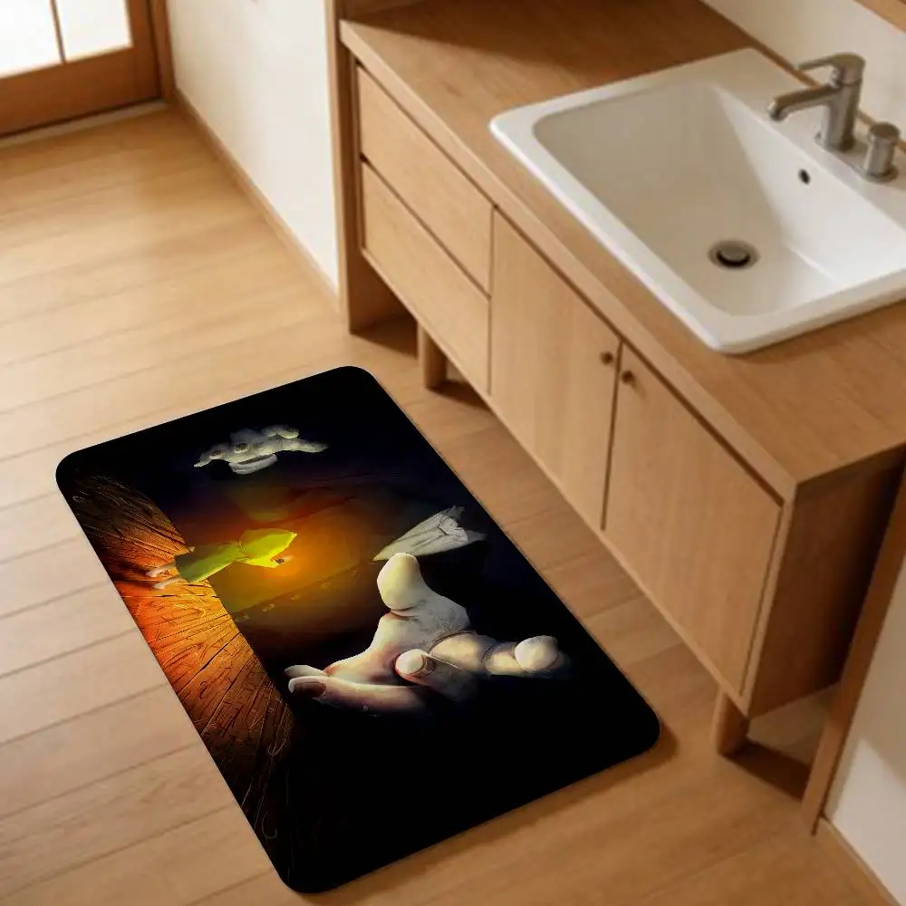 Game L-Little Nightmares Hallway Carpet Washable Non-Slip Living Room Sofa Chairs Area Mat Kitchen Doormat Area Rug