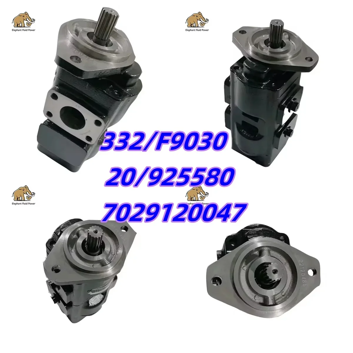 

Низкая цена JCB 332/F9030 20/925580 7029120047 Гидравлический насос Шестеренчатый насос Parker