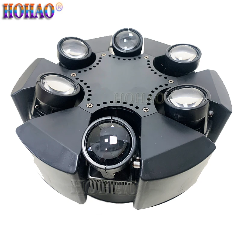 2022 Hottest New Ktv Nightculb  6pcs Led Smart Moving Head Beam Laser Lights CREE High Brightness 2 Year Warranty Factory Price