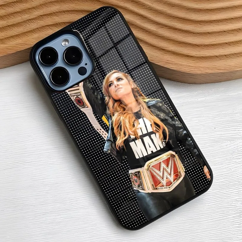 Coque de téléphone avec motif de Becky Lynch, étui en TPU pour Samsung S22 S20 Ultra S21 S30 23 Note5 7 8 9 10 S7 edge S8 Plus S9 S10E Lite 2019 PC