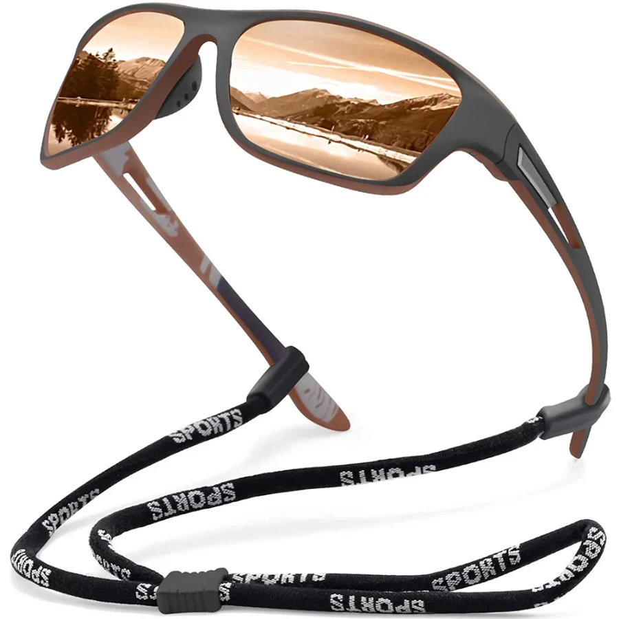 

2025 High Definition Polarized Sunglasses for Men Women Outdoor Sport Fishing Sun Glasses UV400 Protection Driving Eyeglasses
