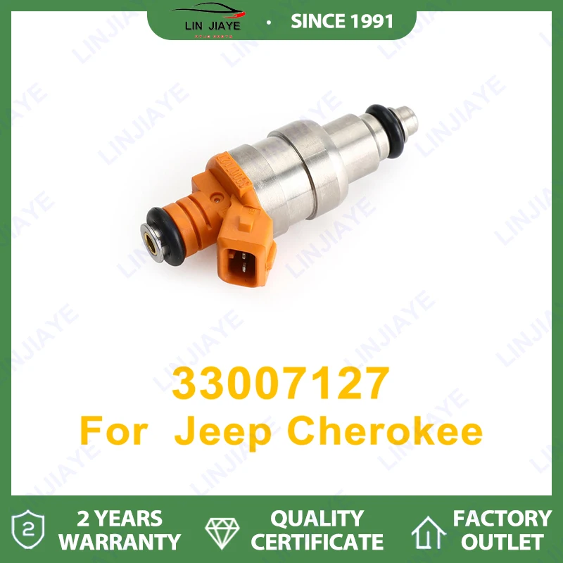 

1/4 шт. для Wrangler Cherokee YJ 1987-1998 I6 4.0L автомобильные аксессуары топливные форсунки 33007127 53003956 FJ26 FJ124 53030343
