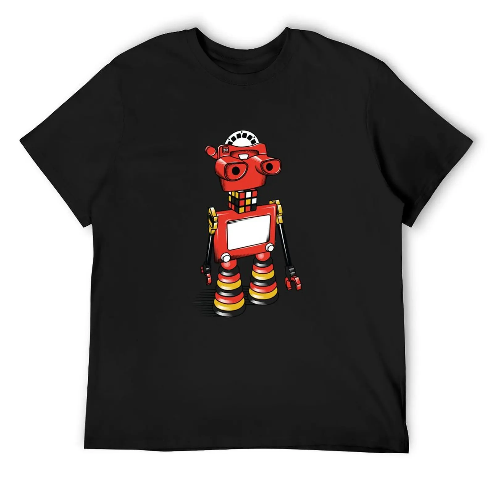 

ViewBot 3000 T-Shirt vintage sports fans football t shirt clothing for men